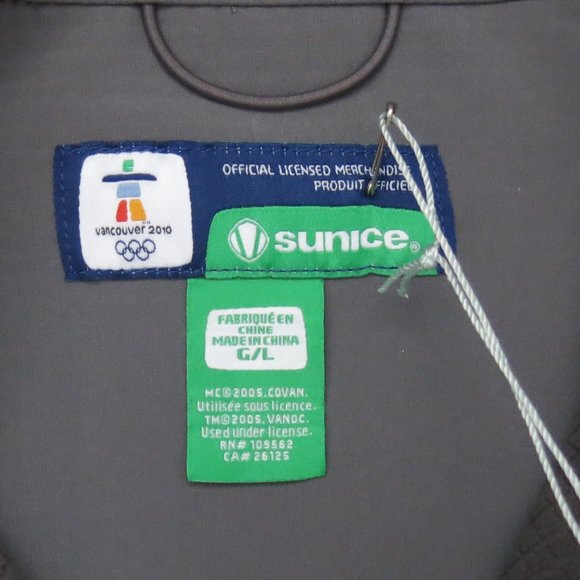Sunice 2010 Vancouver Olympic Winter Games Coat Jacket - Size Large - Picture 6 of 7